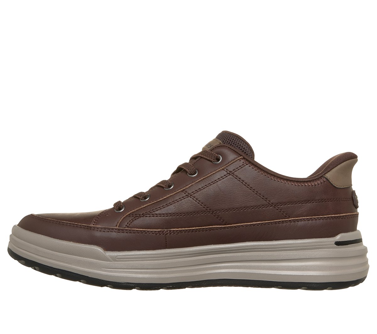 Skechers Slip-ins Relaxed Fit: Sterling - Hansel — CHOCOLATE