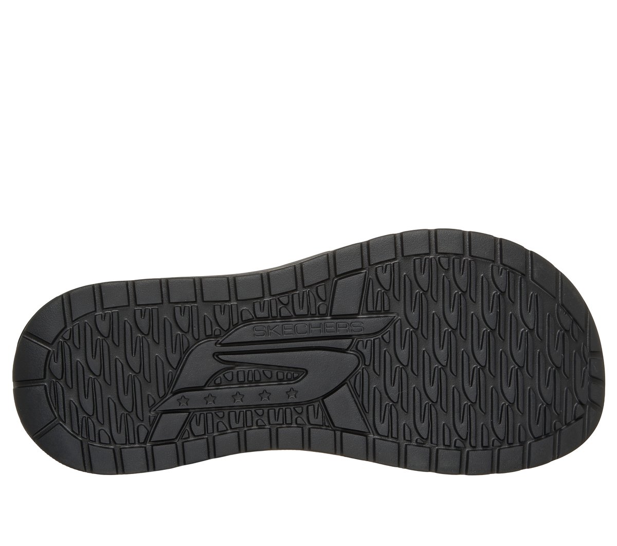 Relaxed Fit: Street Retro Jogger Sandal - Finn — BLACK / GRAY