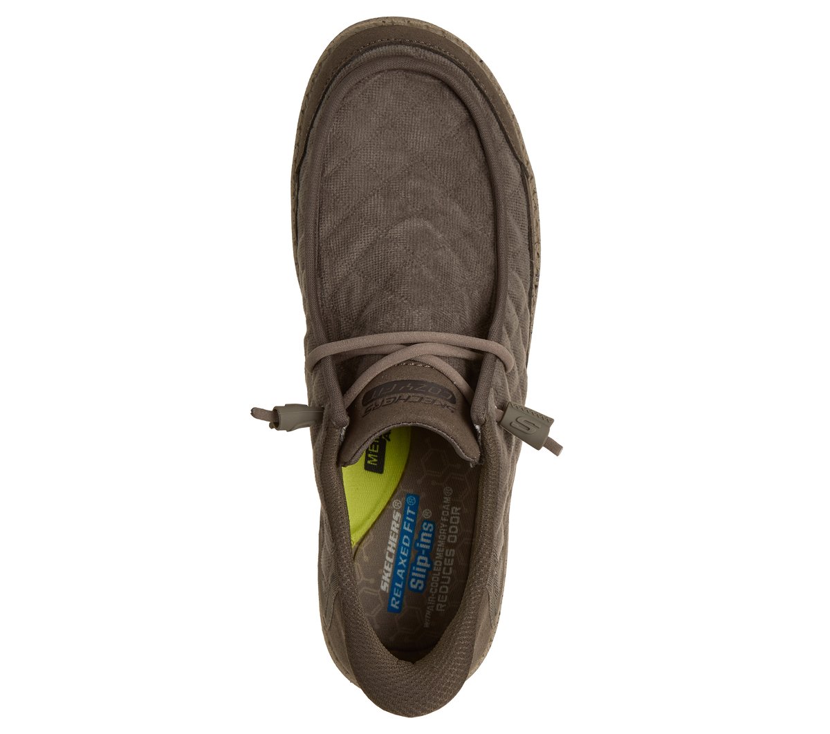 Skechers Slip-ins Relaxed Fit: Melson - Cozy Fit Diamond Moc — TAUPE