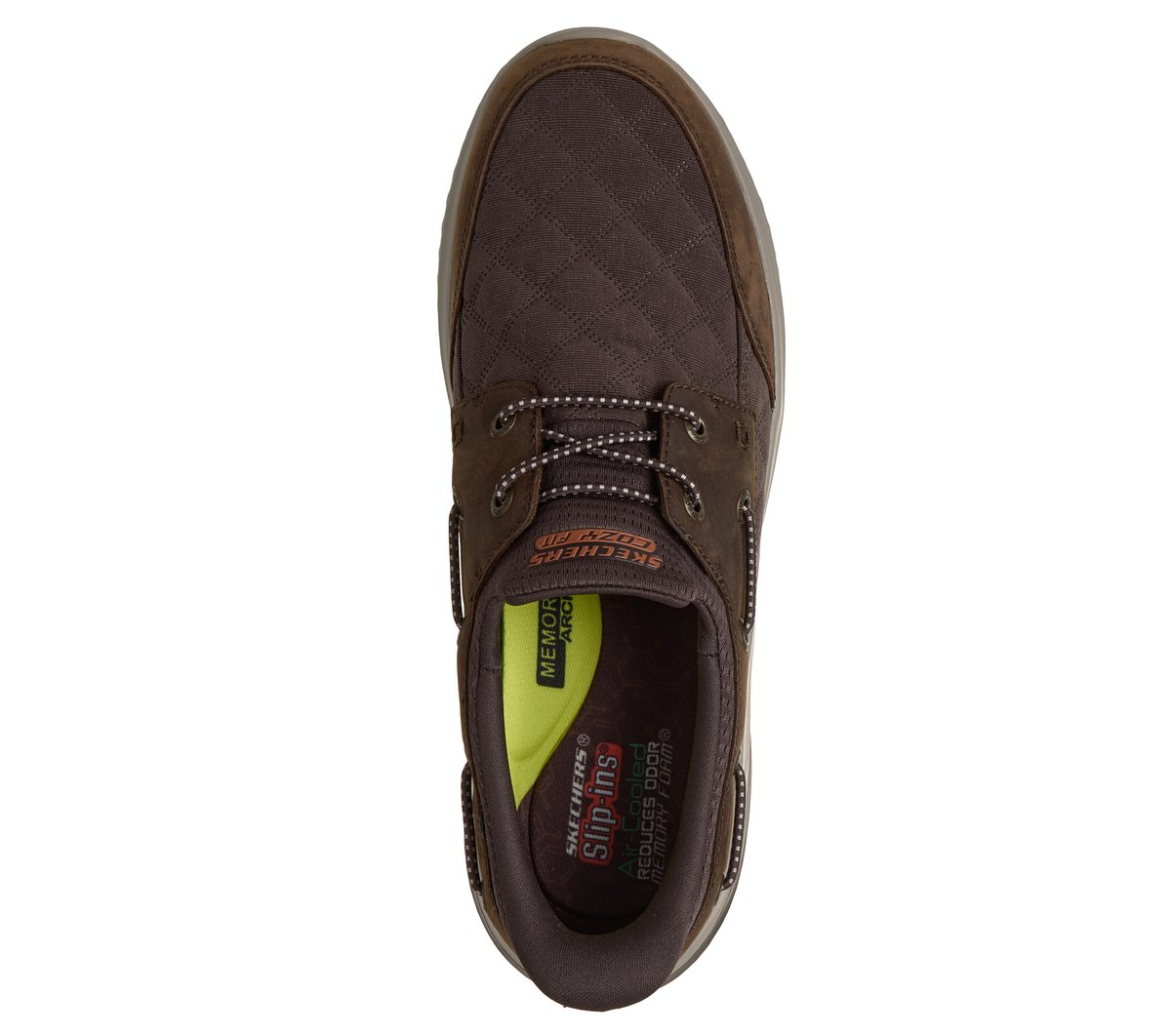 Skechers Slip-ins: Delson 3.0 - Cozy Fit&reg; Skipper — CHOCOLATE