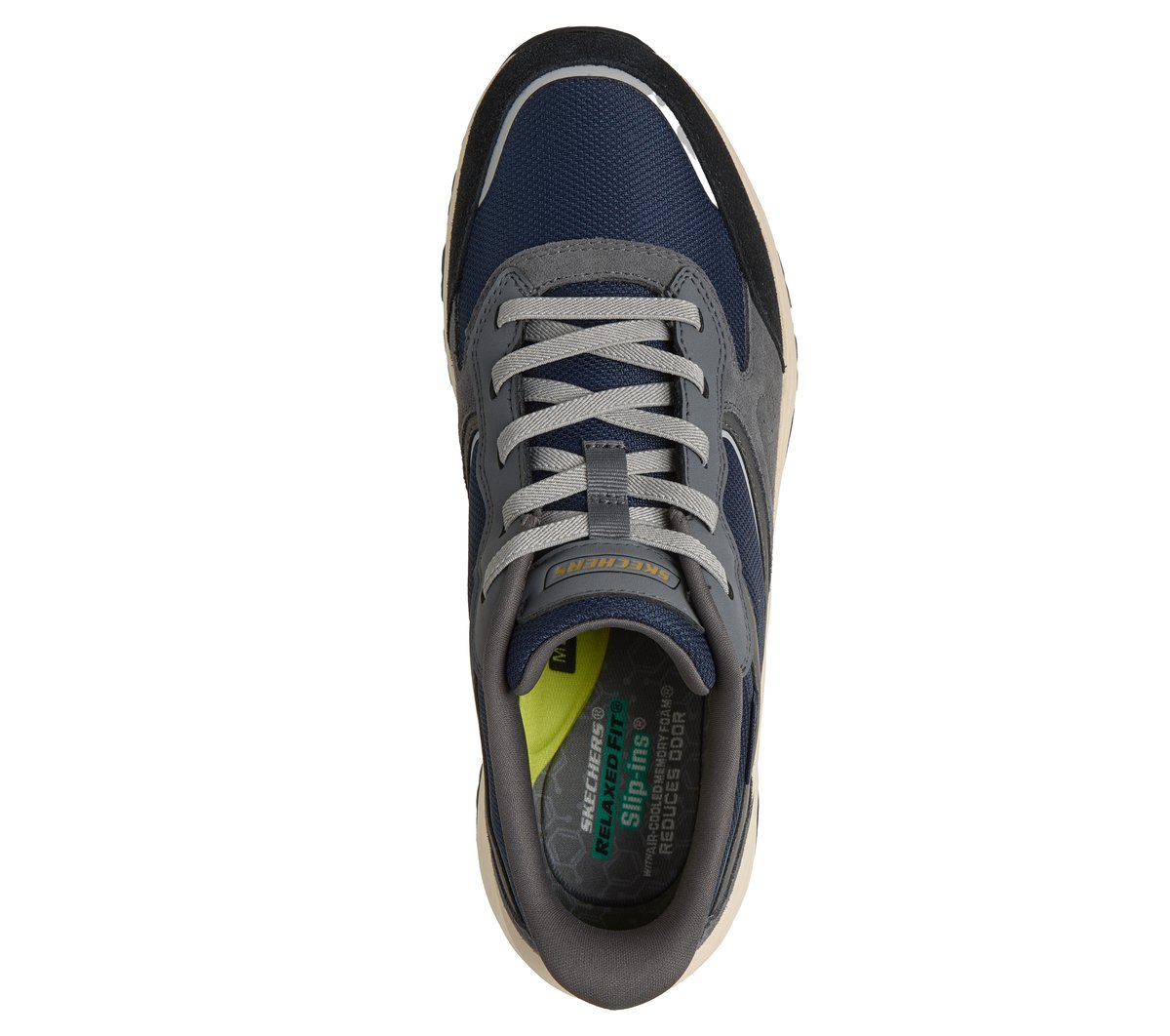 Skechers Slip-ins Relaxed Fit: Slade Ultra - Gage — GREEN / NAVY