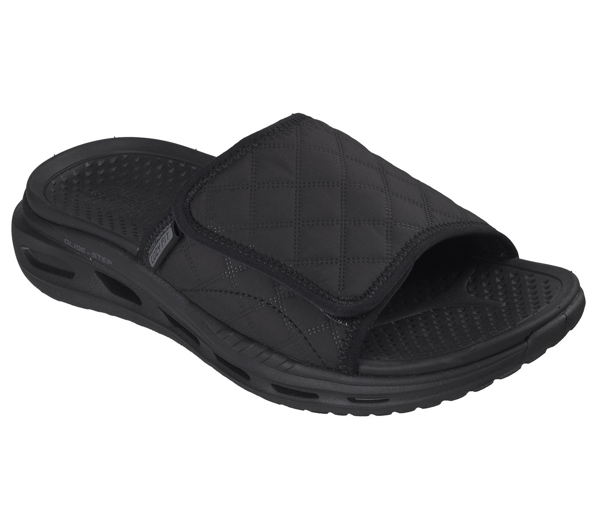 Relaxed Fit: Orvan - Pacific Slide — BLACK