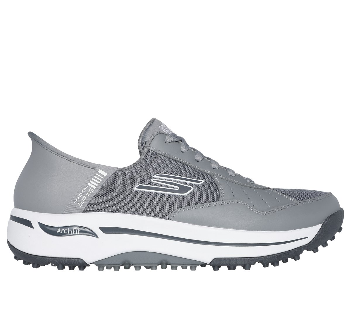 Skechers Slip-ins: GO GOLF Arch Fit - Line Up — GRAY
