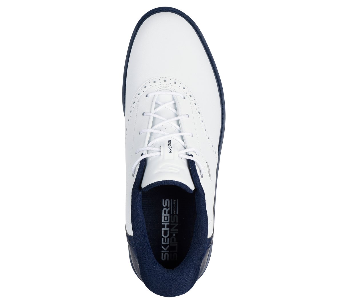 Skechers Slip-ins Waterproof: GO GOLF Prestige — WHITE / NAVY