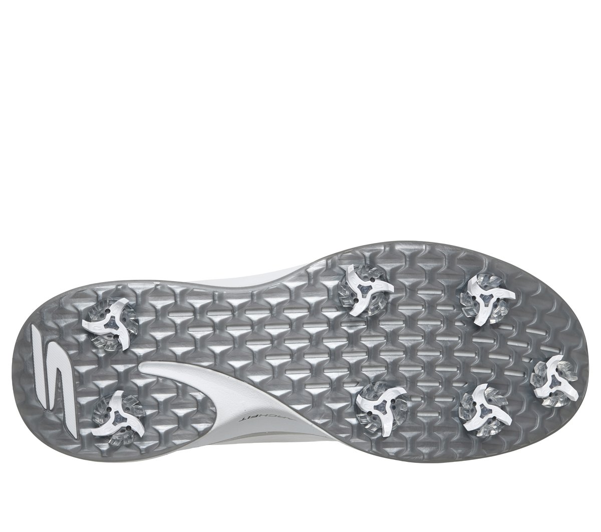 Skechers Slip-ins Golf Waterproof: Blade Tour - Fairway Heritage — WHITE