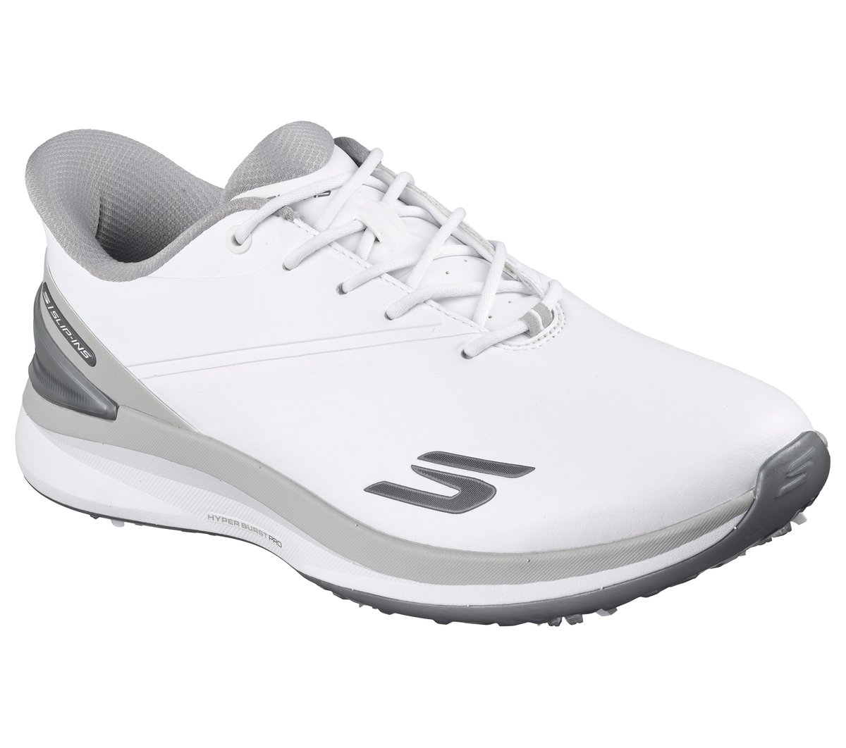 Skechers Slip-ins Golf Waterproof: Blade Tour - Fairway Heritage — WHITE