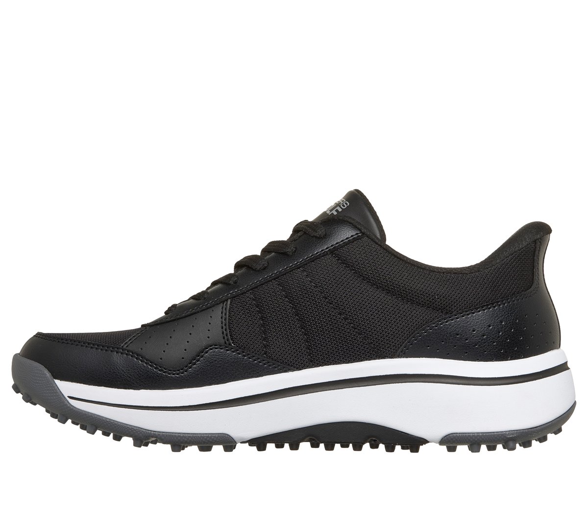 Skechers Slip-ins: GO GOLF Arch Fit - Line Up 2.0 — BLACK / WHITE
