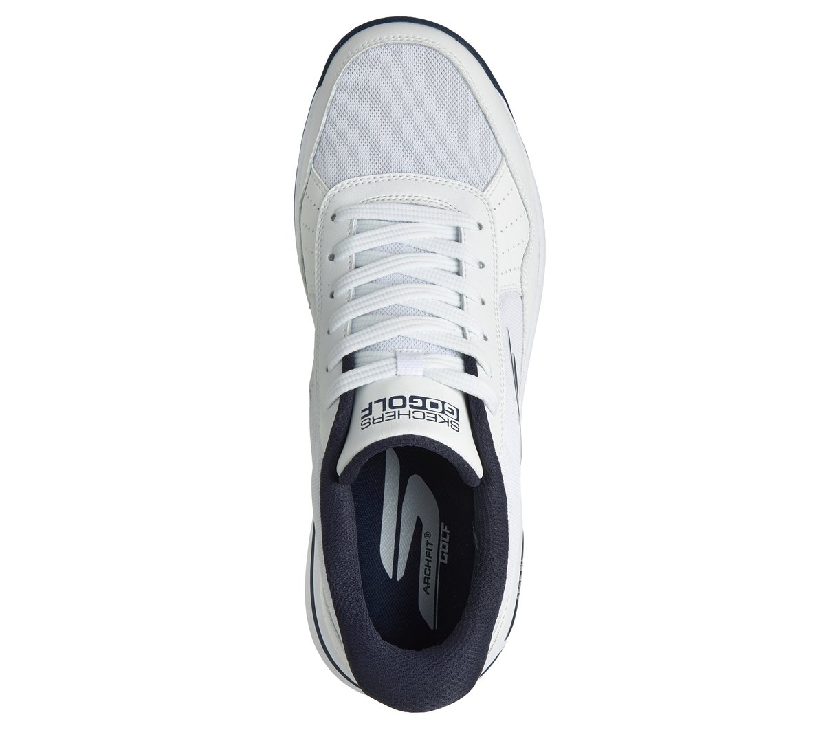 Skechers Slip-ins: GO GOLF Arch Fit - Line Up 2.0 — WHITE / NAVY