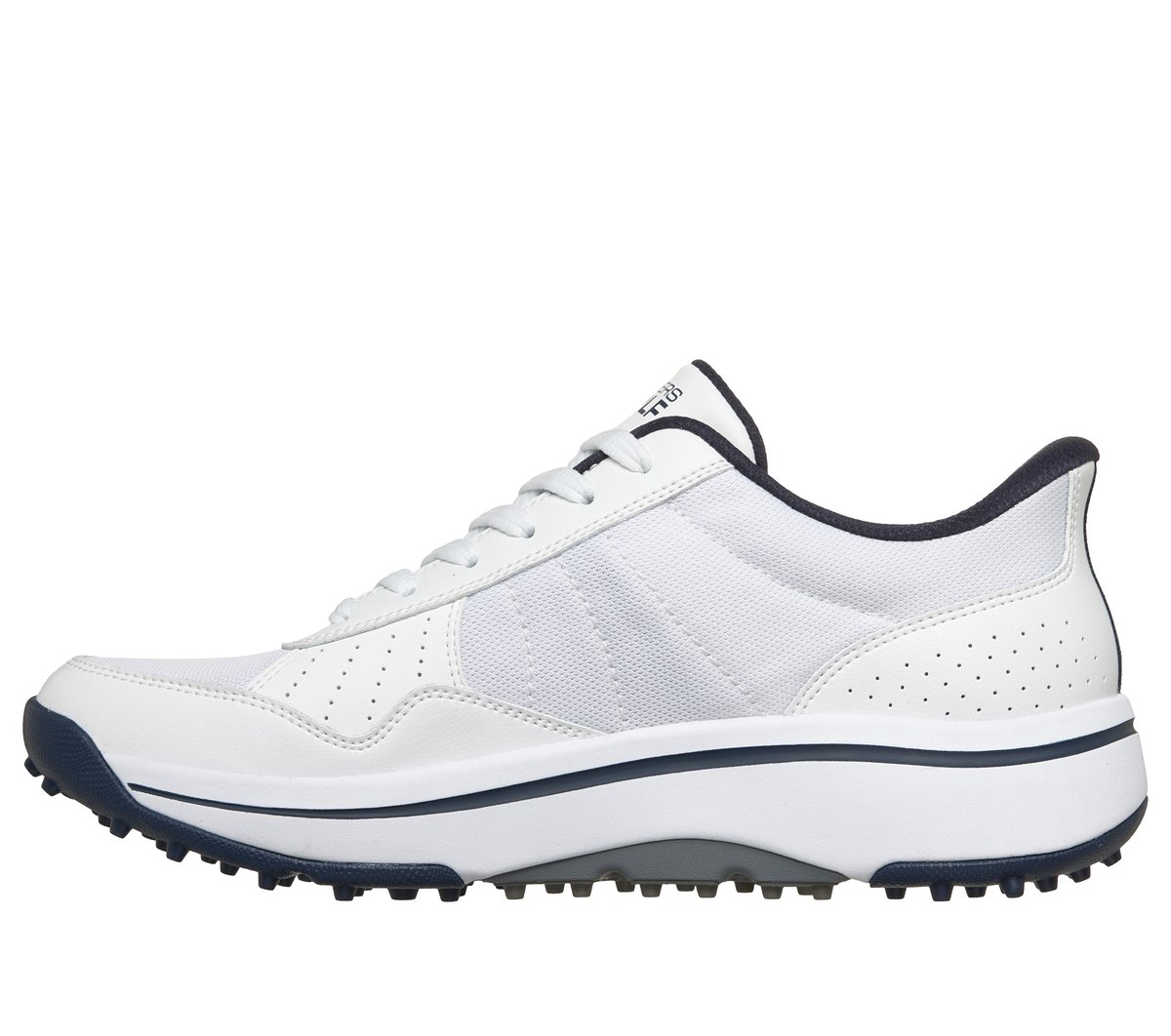 Skechers Slip-ins: GO GOLF Arch Fit - Line Up 2.0 — WHITE / NAVY