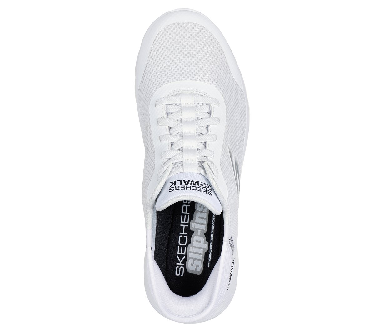 Skechers Slip-ins: GO WALK Flex - Hands Up — WHITE