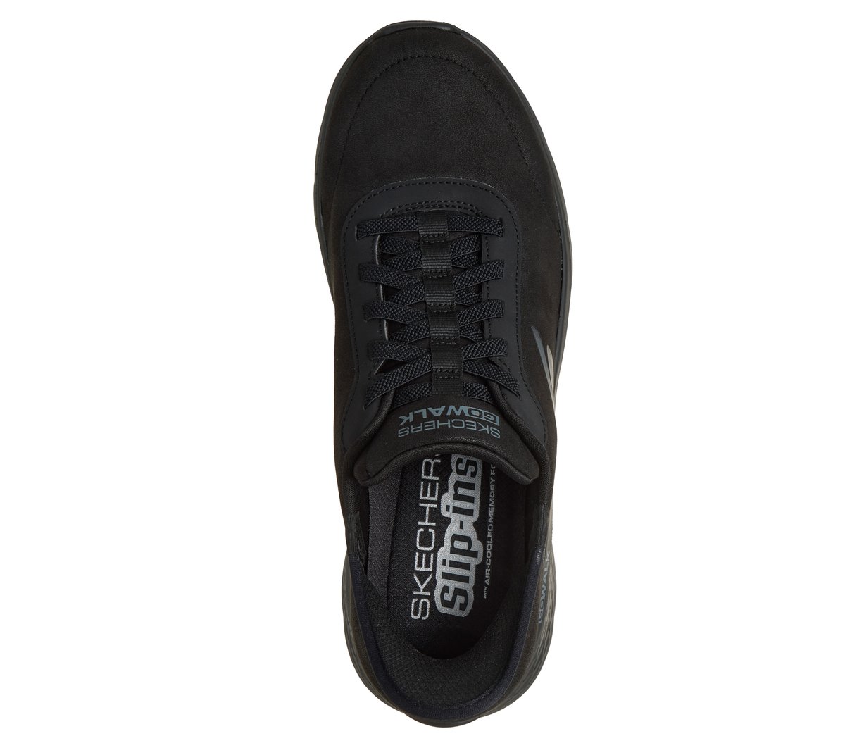 Skechers Slip-ins: GO WALK Flex - Smooth Motion — BLACK