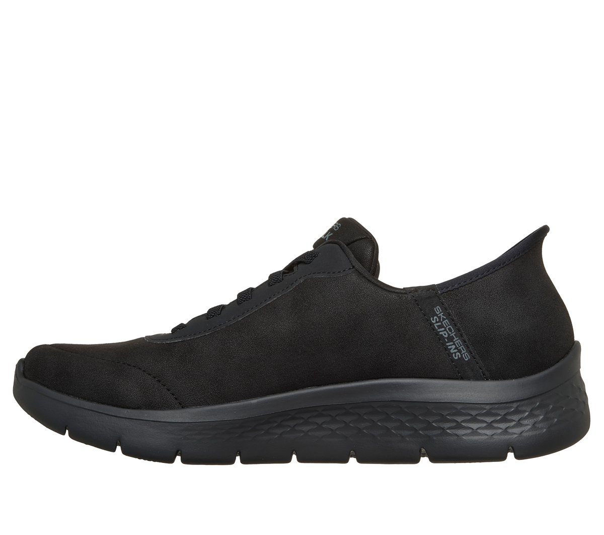 Skechers Slip-ins: GO WALK Flex - Smooth Motion — BLACK