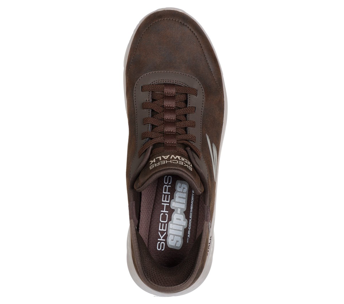 Skechers Slip-ins: GO WALK Flex - Smooth Motion — BROWN