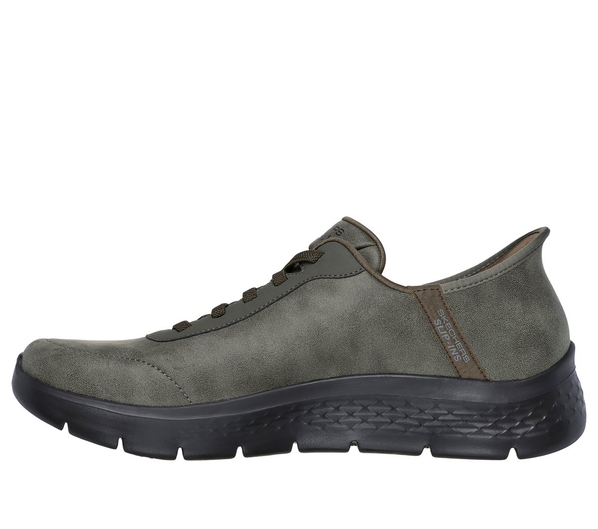 Skechers Slip-ins: GO WALK Flex - Smooth Motion — OLIVE