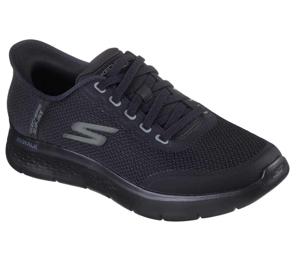 Skechers Slip-ins: GO WALK Flex - Netro — BLACK