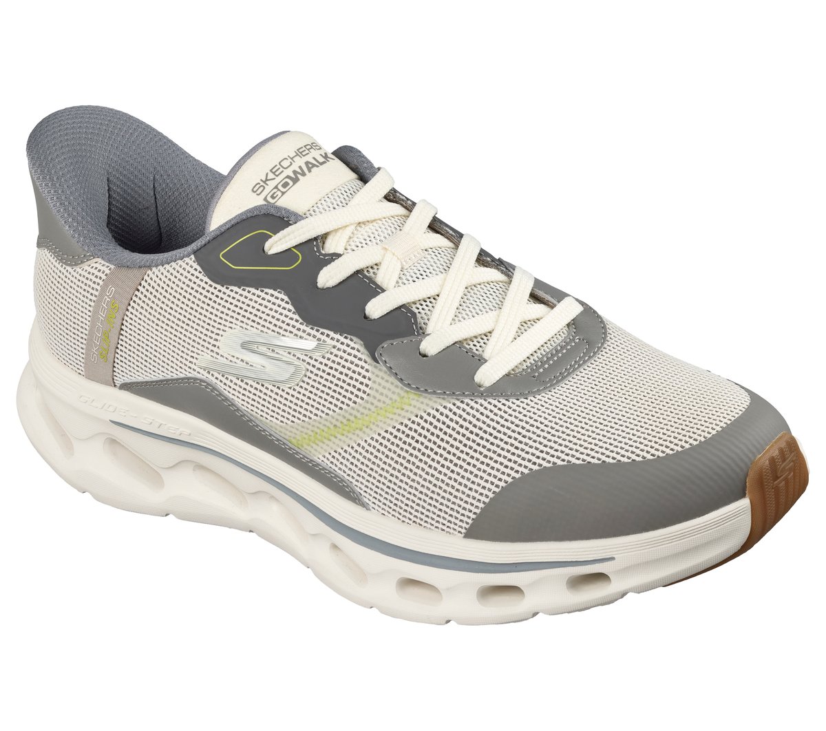 Skechers Slip-ins: GO WALK Glide-Step 2.0 - Zac — KHAKI