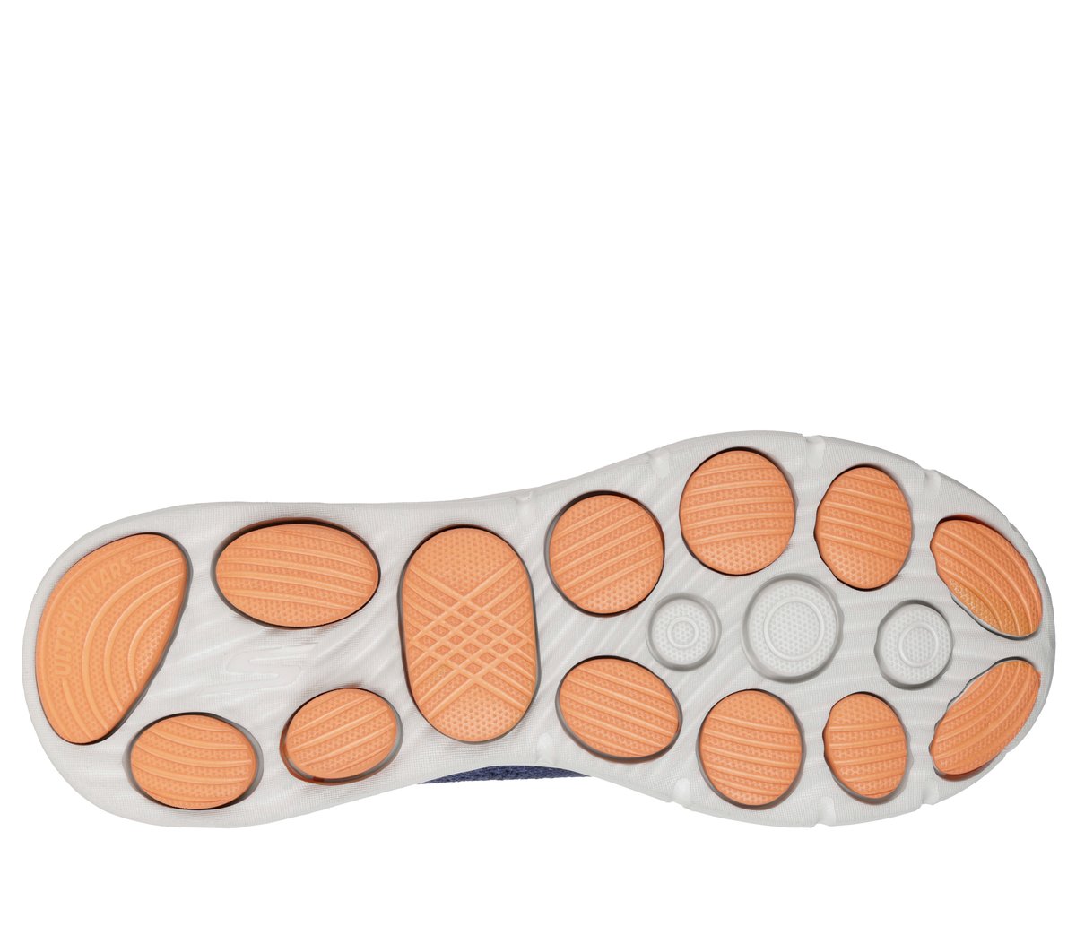 Skechers Slip-ins: GO WALK 8 - Pelayo — NAVY / ORANGE