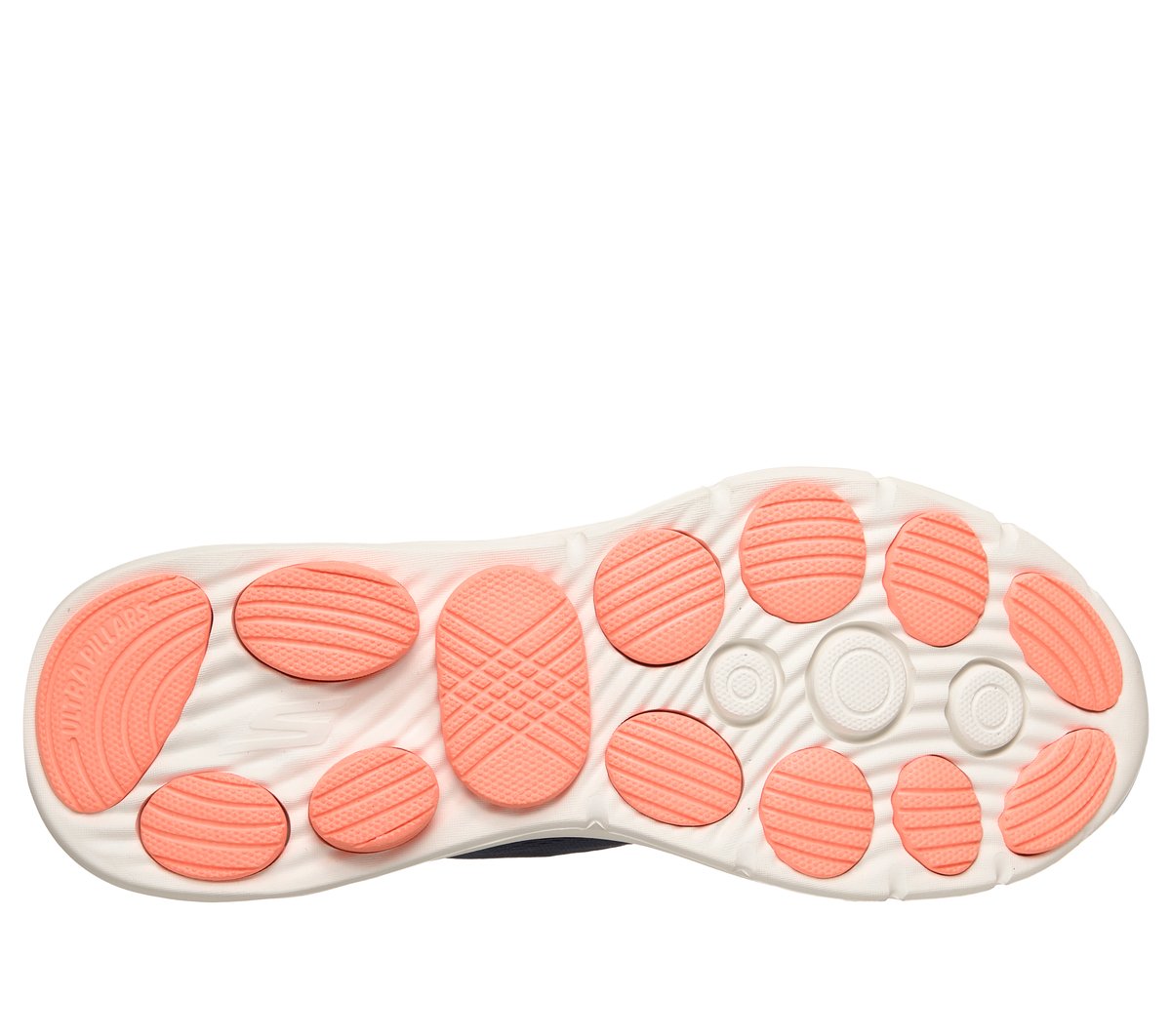 Skechers Slip-ins: GO WALK 8 — NAVY / ORANGE