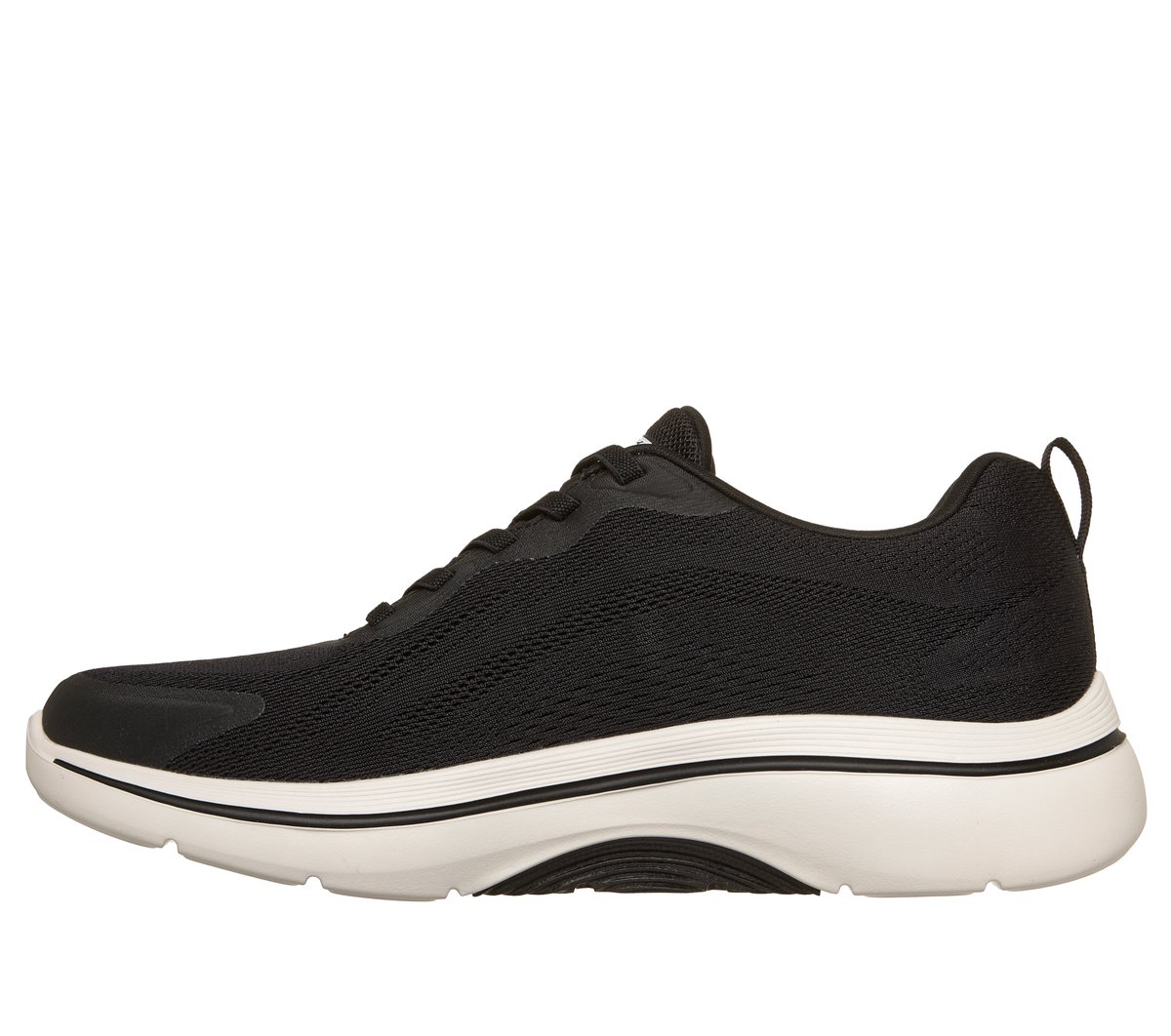 GO WALK Arch Fit 2.0 - Levy — BLACK / WHITE