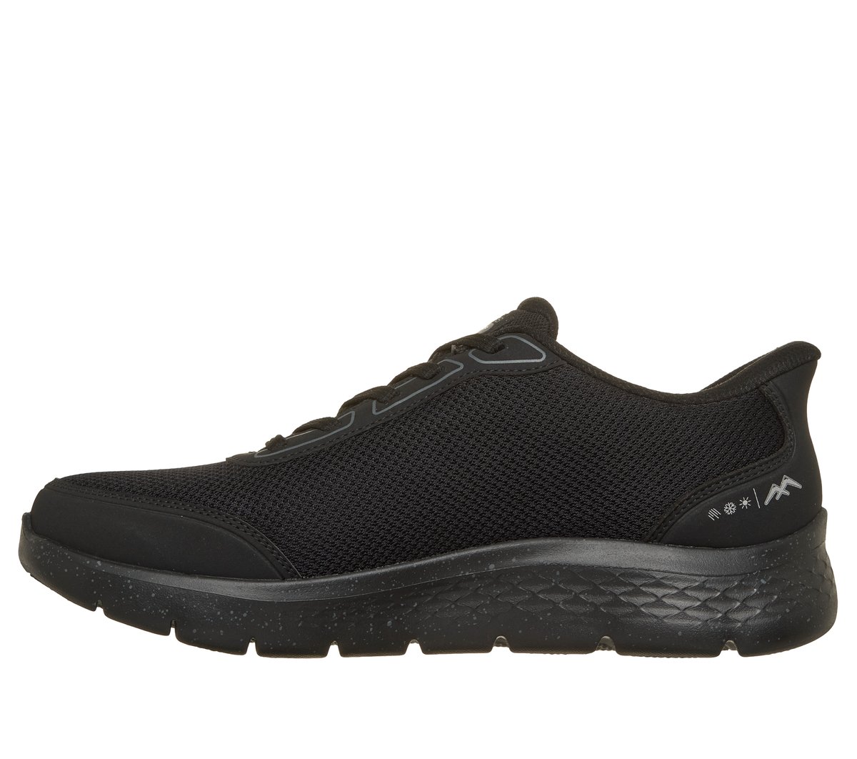 Skechers Slip-ins Waterproof: GO WALK Flex - Santiag — BLACK