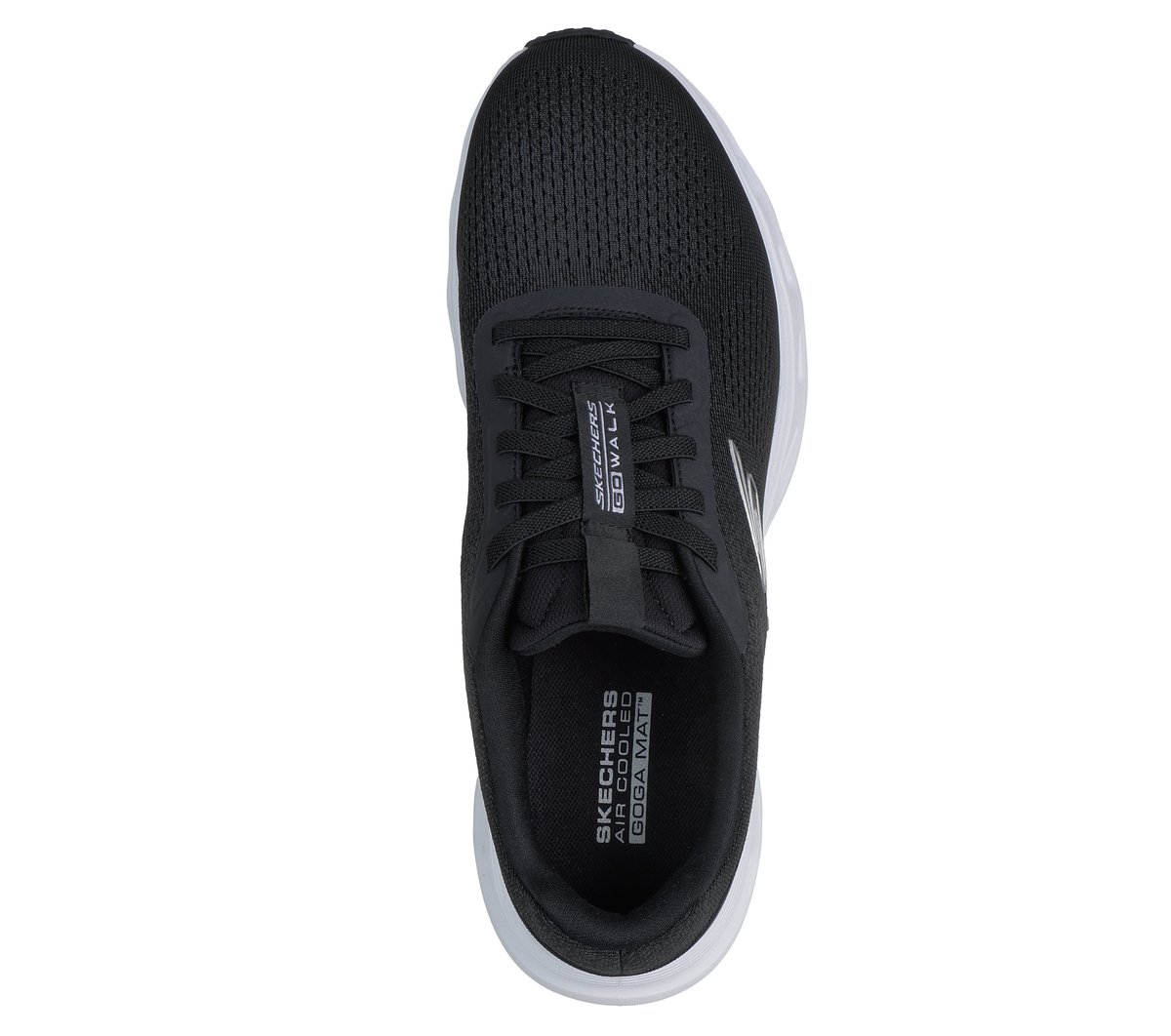 GO WALK Glide-Step 2.0 - Vic — BLACK / WHITE