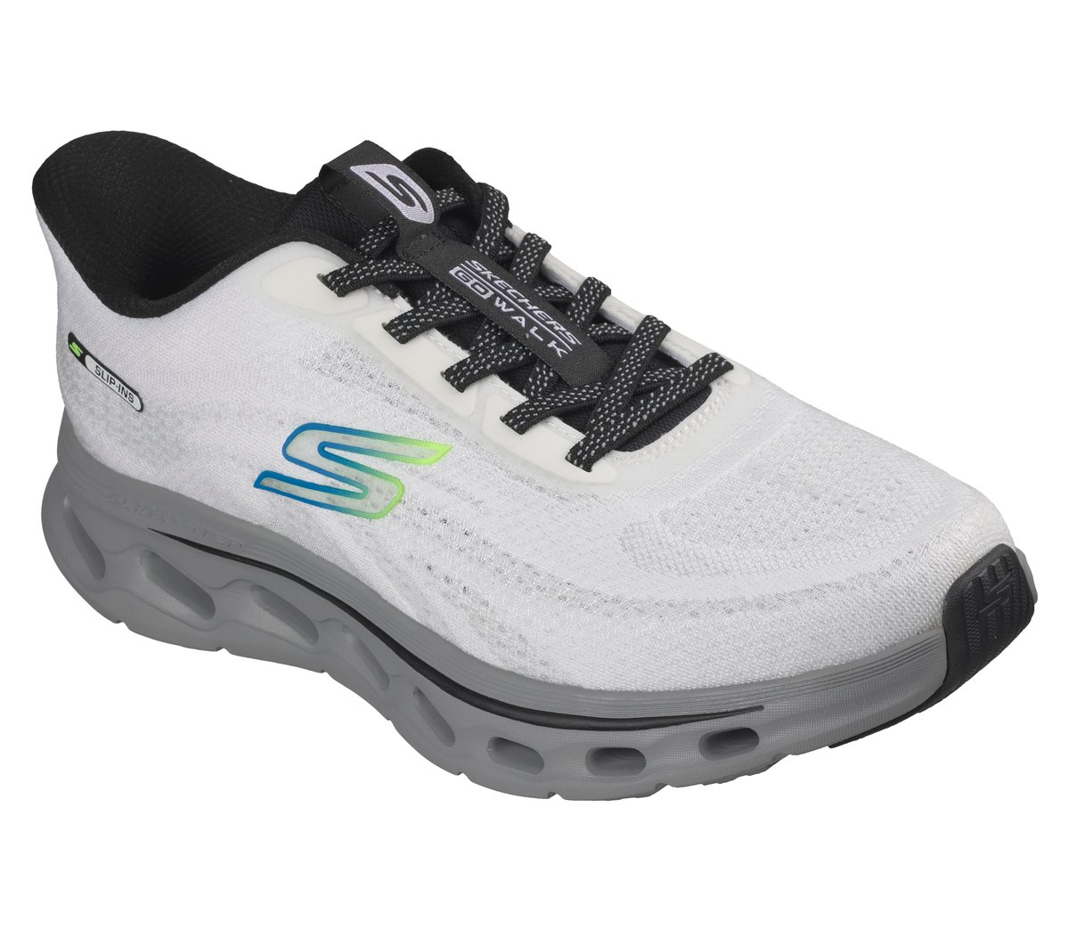 Skechers Slip-ins: GO WALK Glide-Step 2.0 - Jab — WHITE