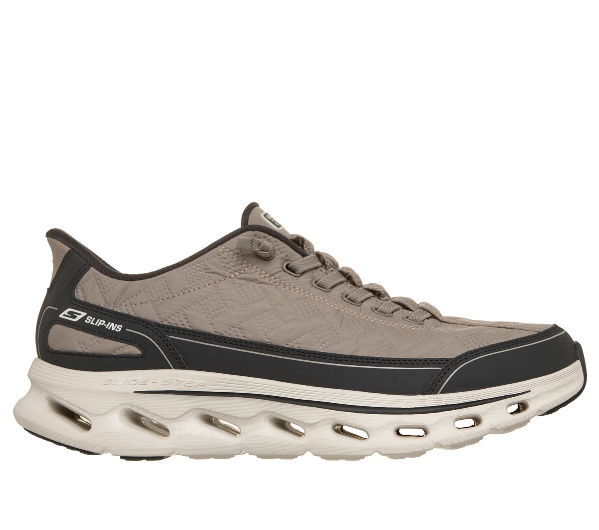 Skechers Slip-ins: GO WALK Glide-Step 2.0 - Cozy Fit Walker — BROWN
