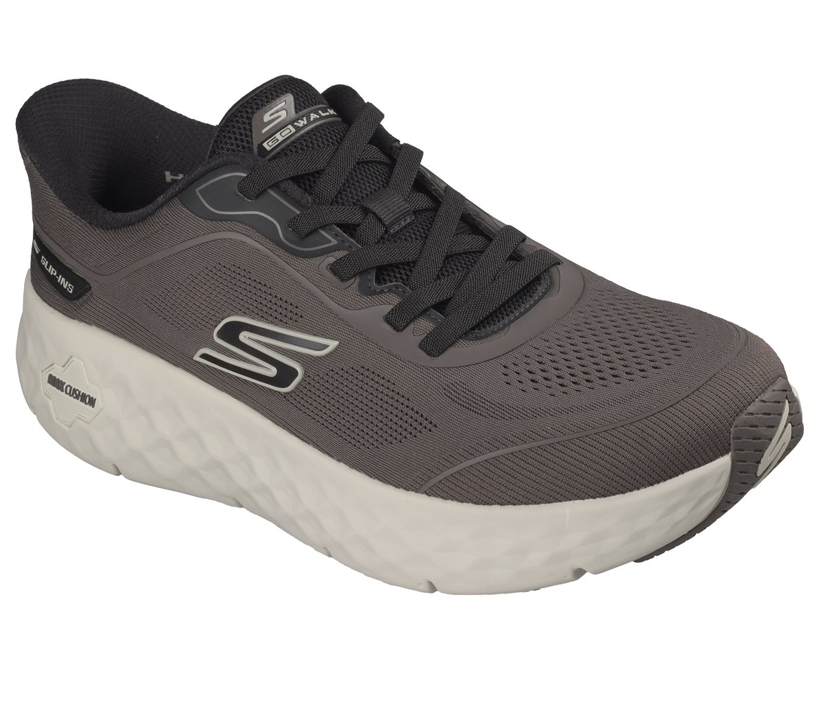 Skechers Slip-ins: GO WALK Max Cushioning Flex - Pave — BROWN
