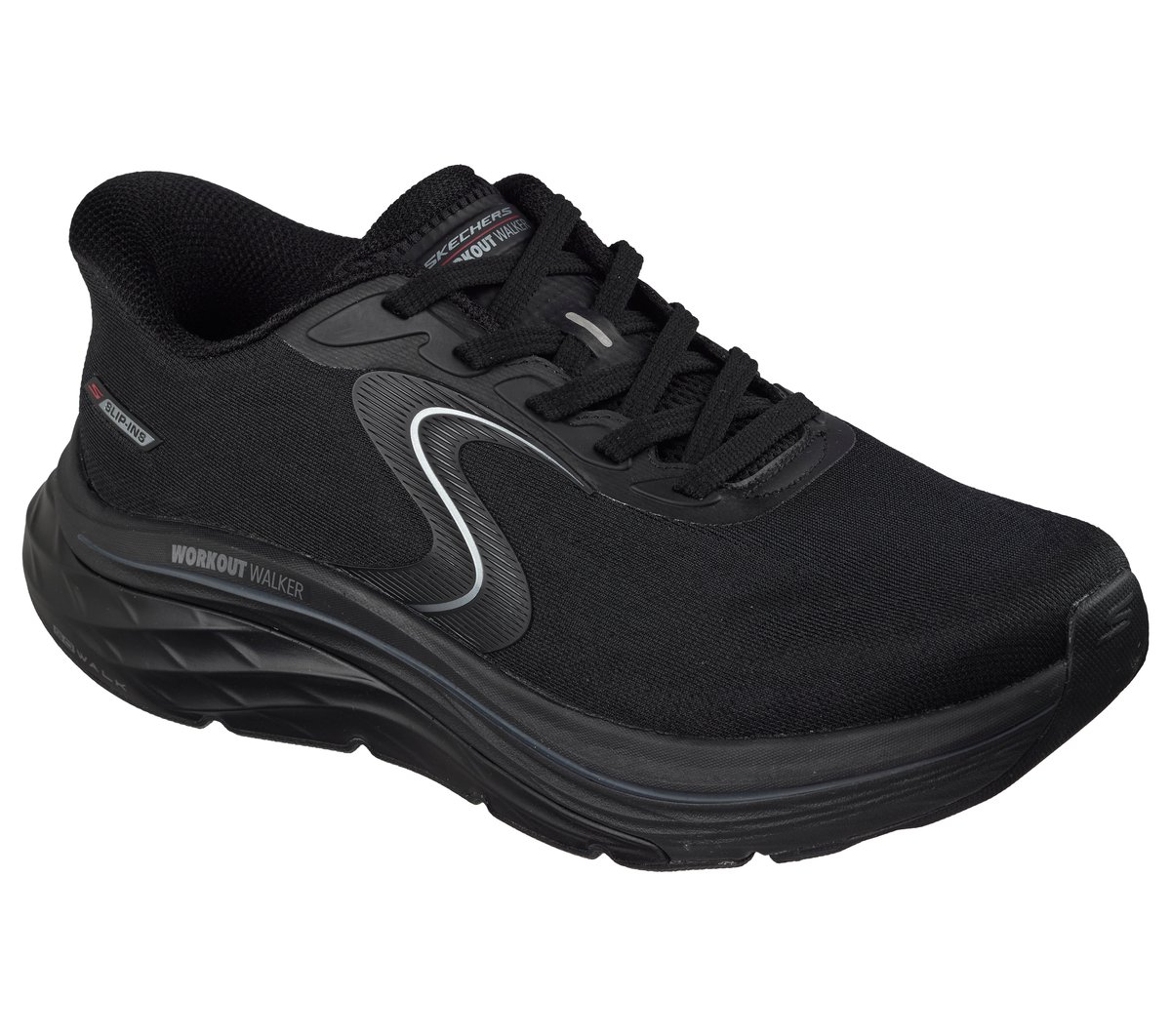 Skechers Slip-ins: GO WALK Workout Walker — BLACK