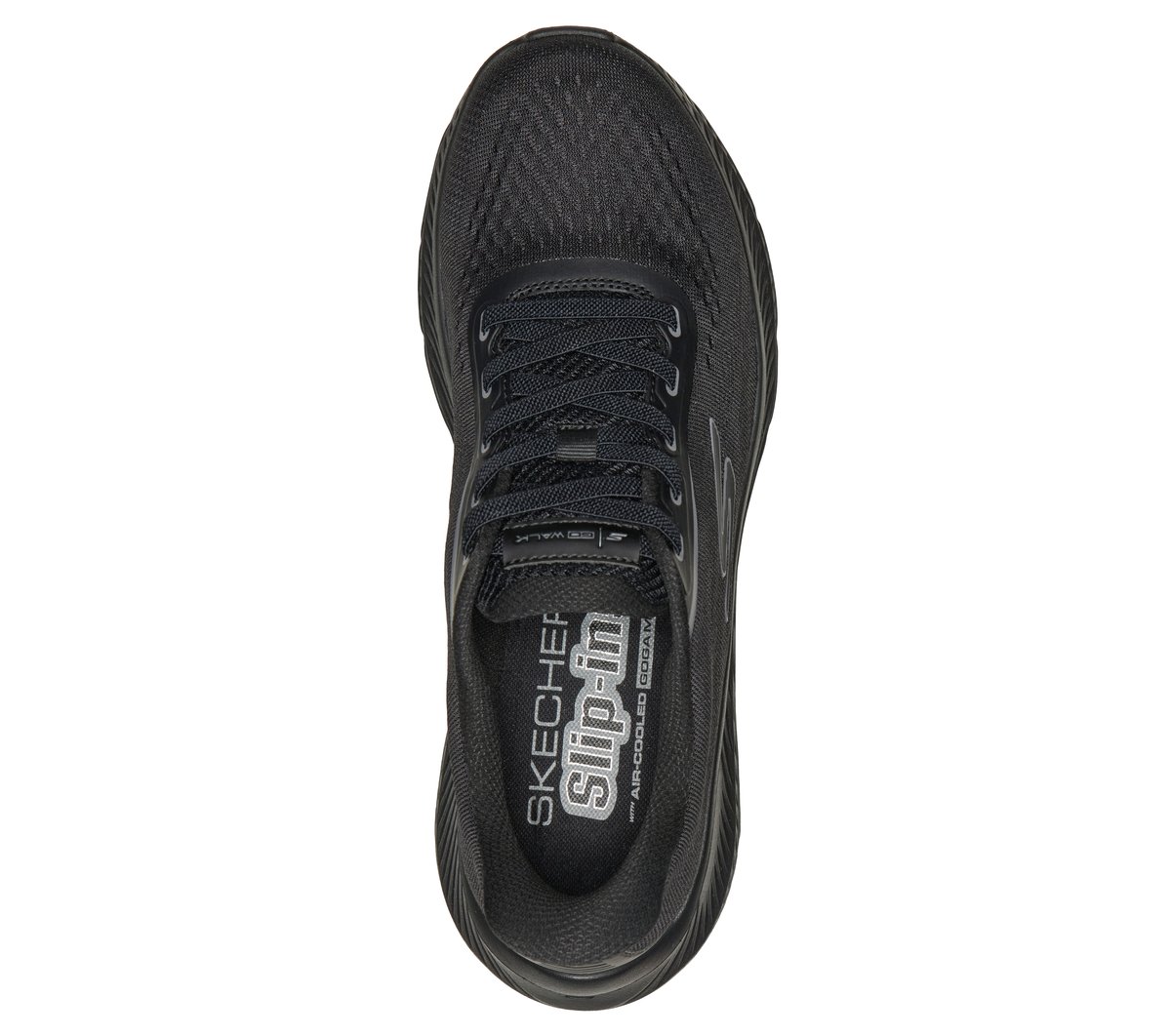 Skechers Slip-ins: GO WALK Flex Plus - Jakai — BLACK