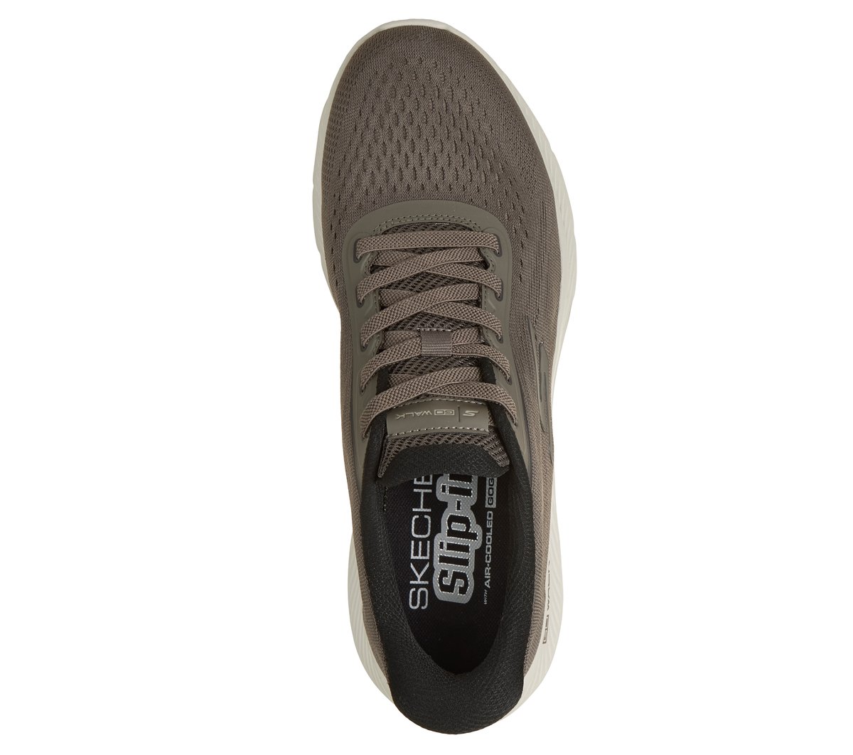 Skechers Slip-ins: GO WALK Flex Plus - Jakai — DARK TAUPE