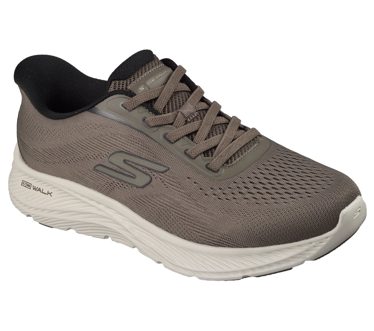 Skechers Slip-ins: GO WALK Flex Plus - Jakai — DARK TAUPE