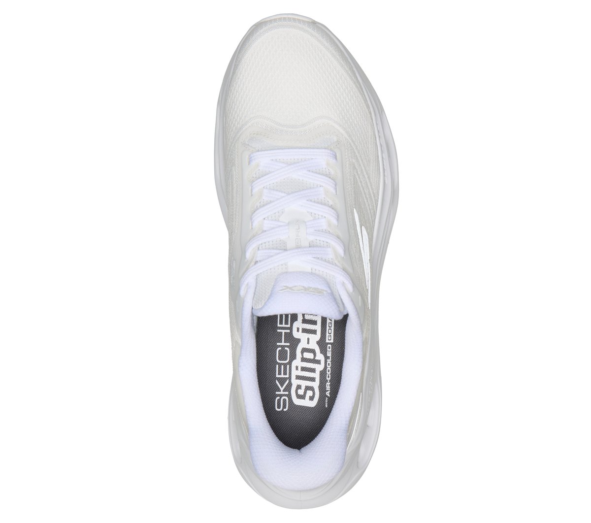 Skechers Slip-ins: Max Cushioning Glide-Step — WHITE