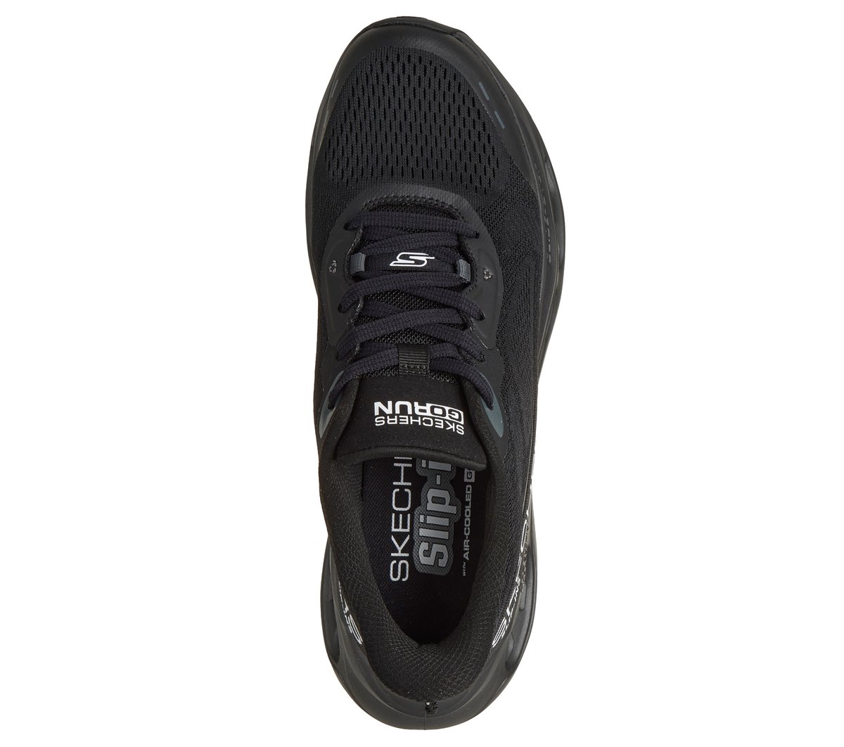 Skechers Slip-ins: Max Cushioning Glide-Step - Advert — BLACK