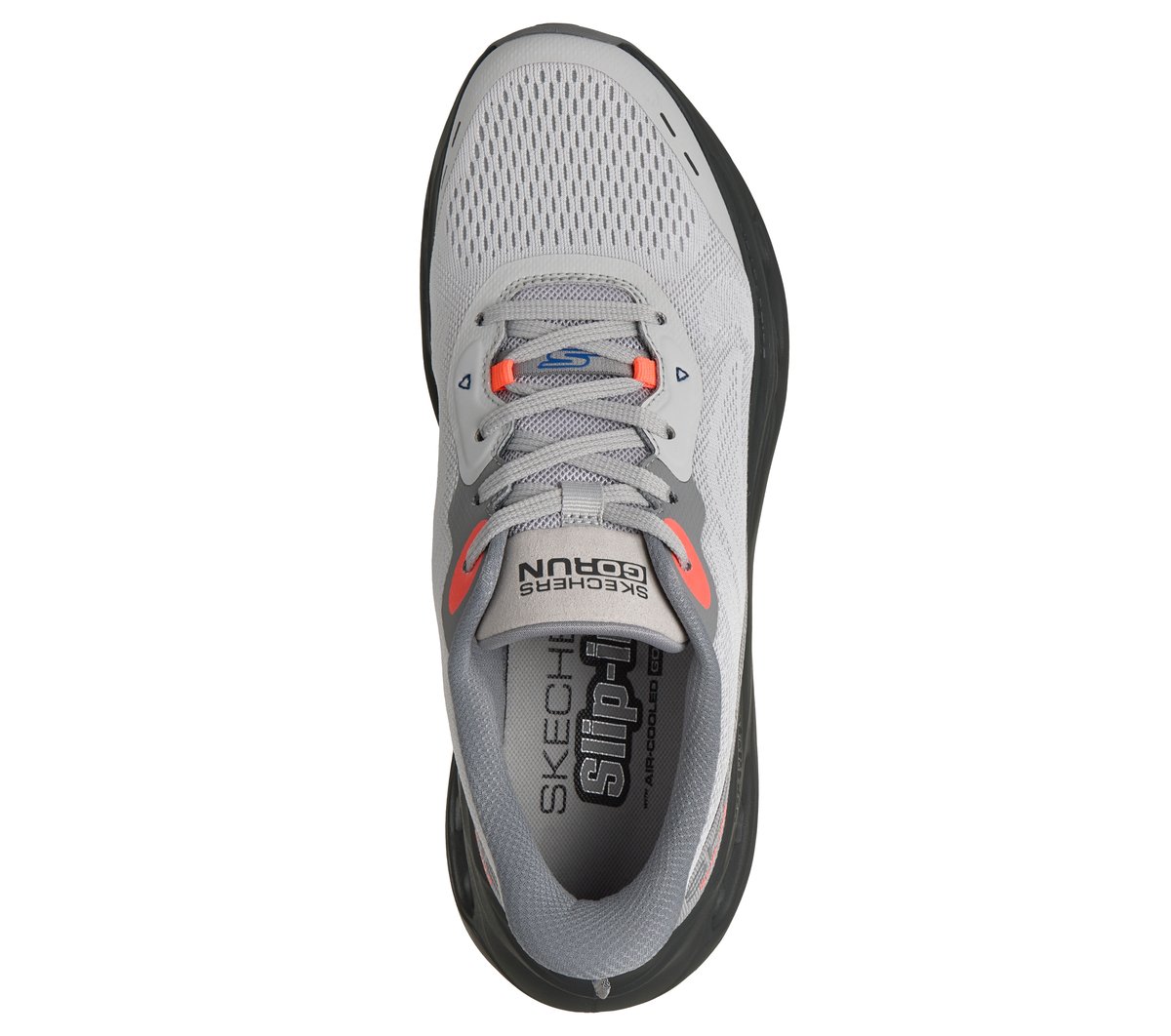 Skechers Slip-ins: Max Cushioning Glide-Step - Advert — GRAY / BLACK