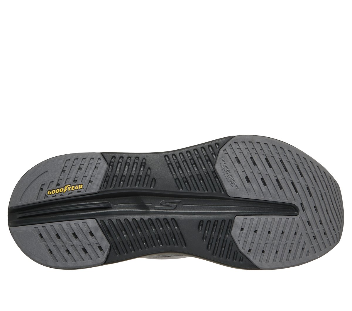Skechers Slip-ins: Max Cushioning Glide-Step - Advert — GRAY / BLACK