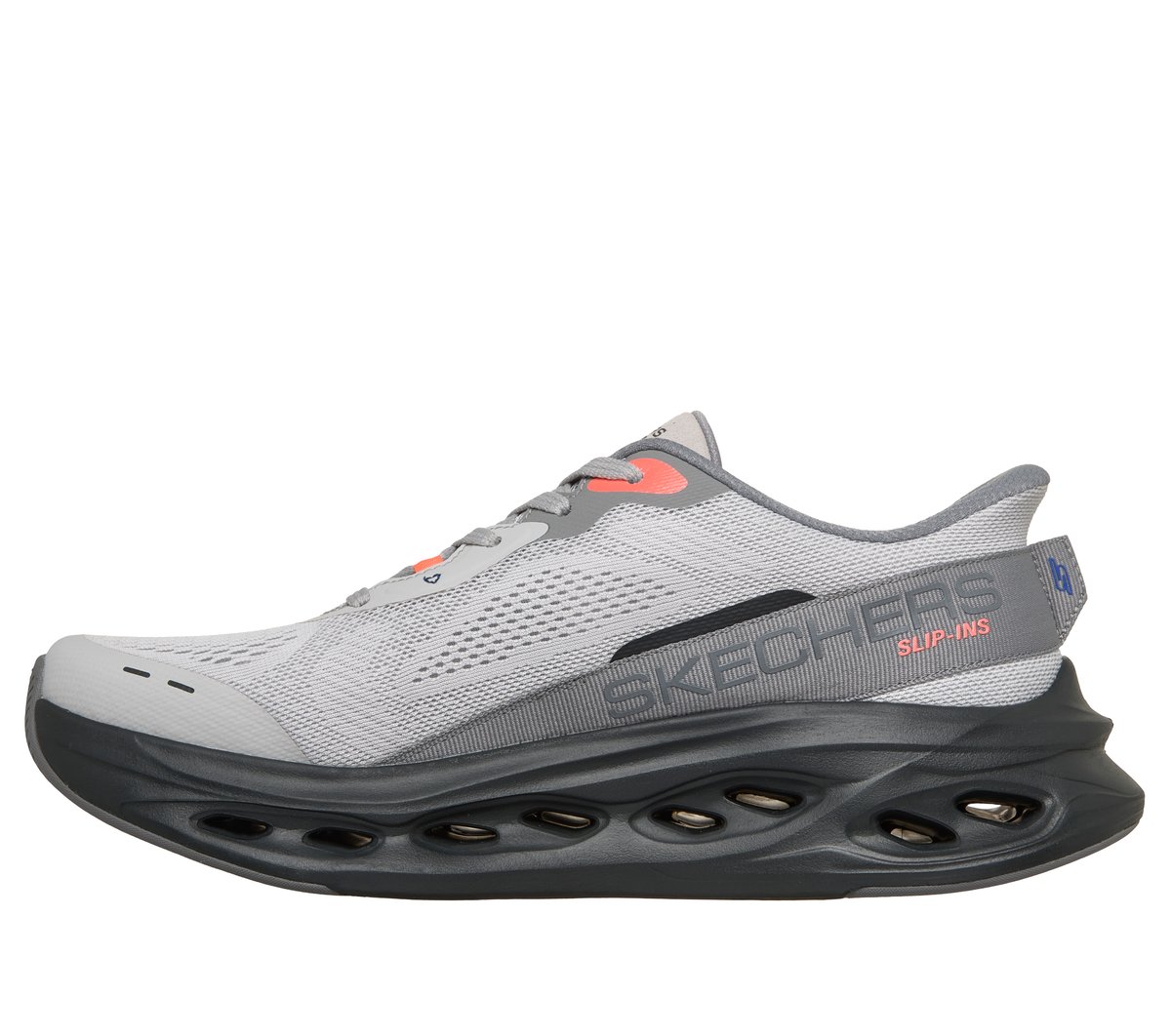 Skechers Slip-ins: Max Cushioning Glide-Step - Advert — GRAY / BLACK