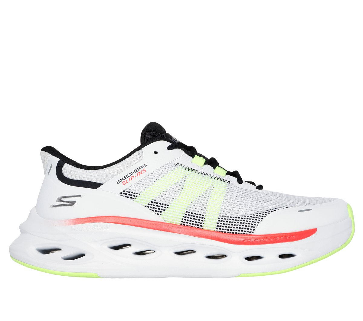 Skechers Slip-ins: Max Cushioning Glide-Step - Aberdeen — WHITE / MULTI