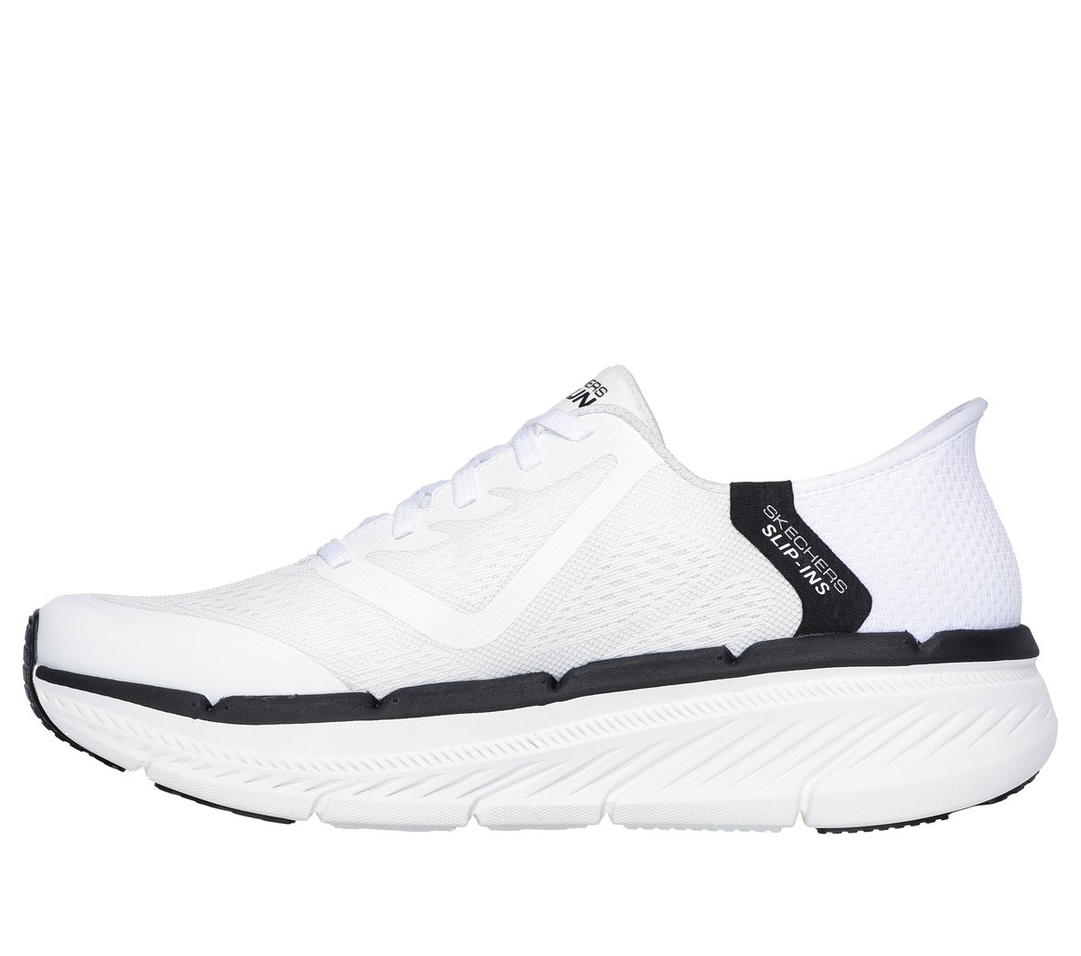 Skechers Slip-ins: Max Cushioning Premier 2.0 — WHITE / BLACK