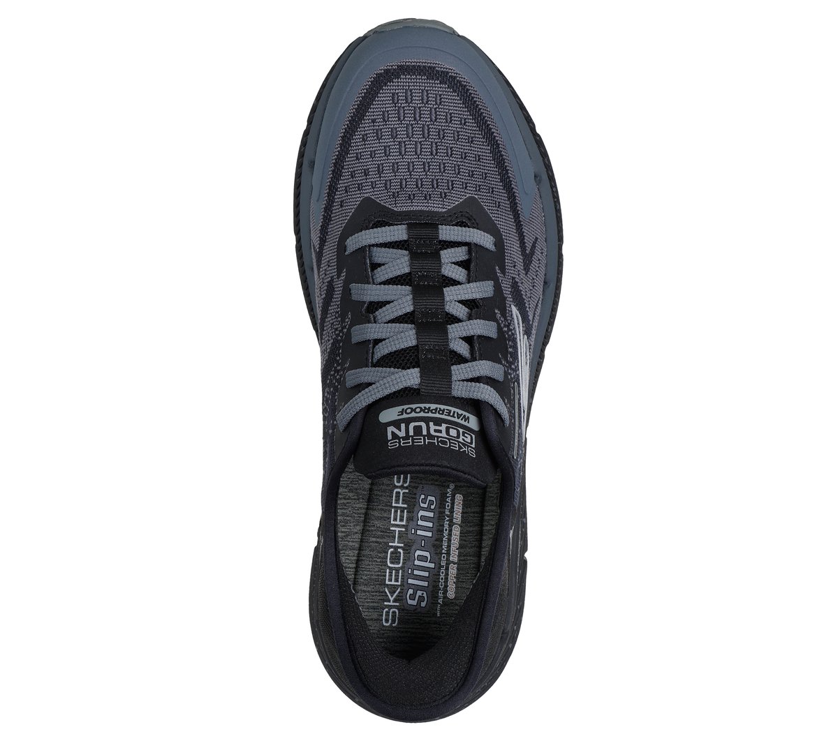 Skechers Slip-ins Waterproof: Max Cushioning Premier 2.0 - Stanch — BLACK