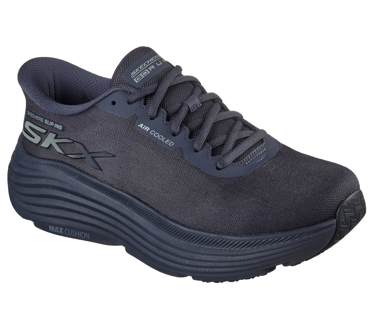 Skechers Slip-ins: Max Cushioning Endeavour - Exciton — NAVY / BLACK