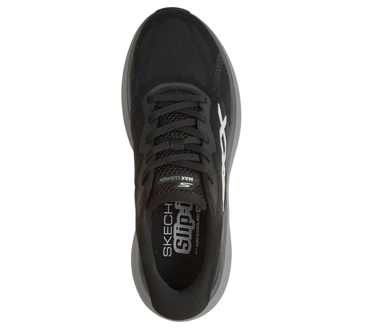 Skechers Slip-ins: Max Cushioning Endeavour - Pace Rhythm — BLACK