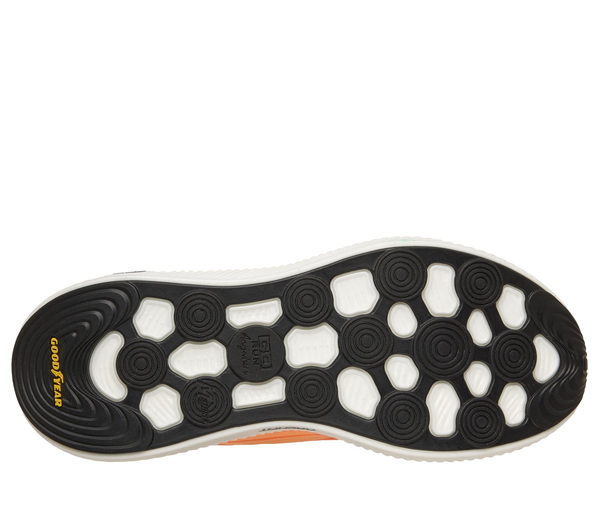 Skechers Slip-ins: Arch Fit GO RUN Anywhere - Ember — ORANGE / BLACK