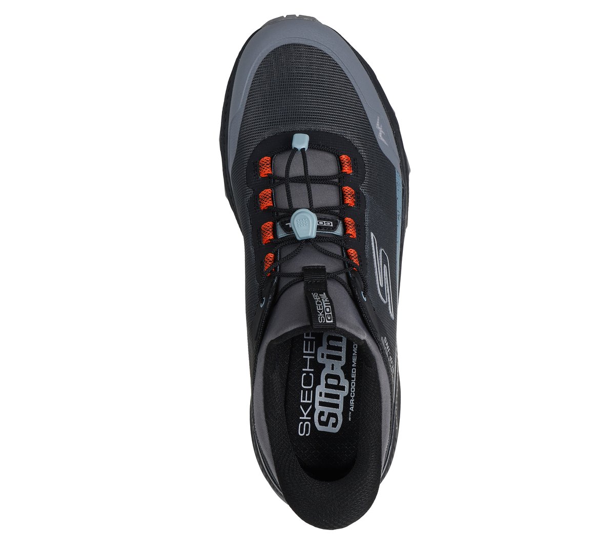 Skechers Slip-ins: GO RUN Trail Altitude 2.0 - Kirwin Hill — CHARCOAL/BLACK