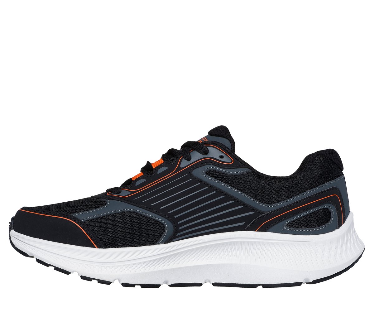 GO RUN Consistent 2.0 — BLACK / ORANGE