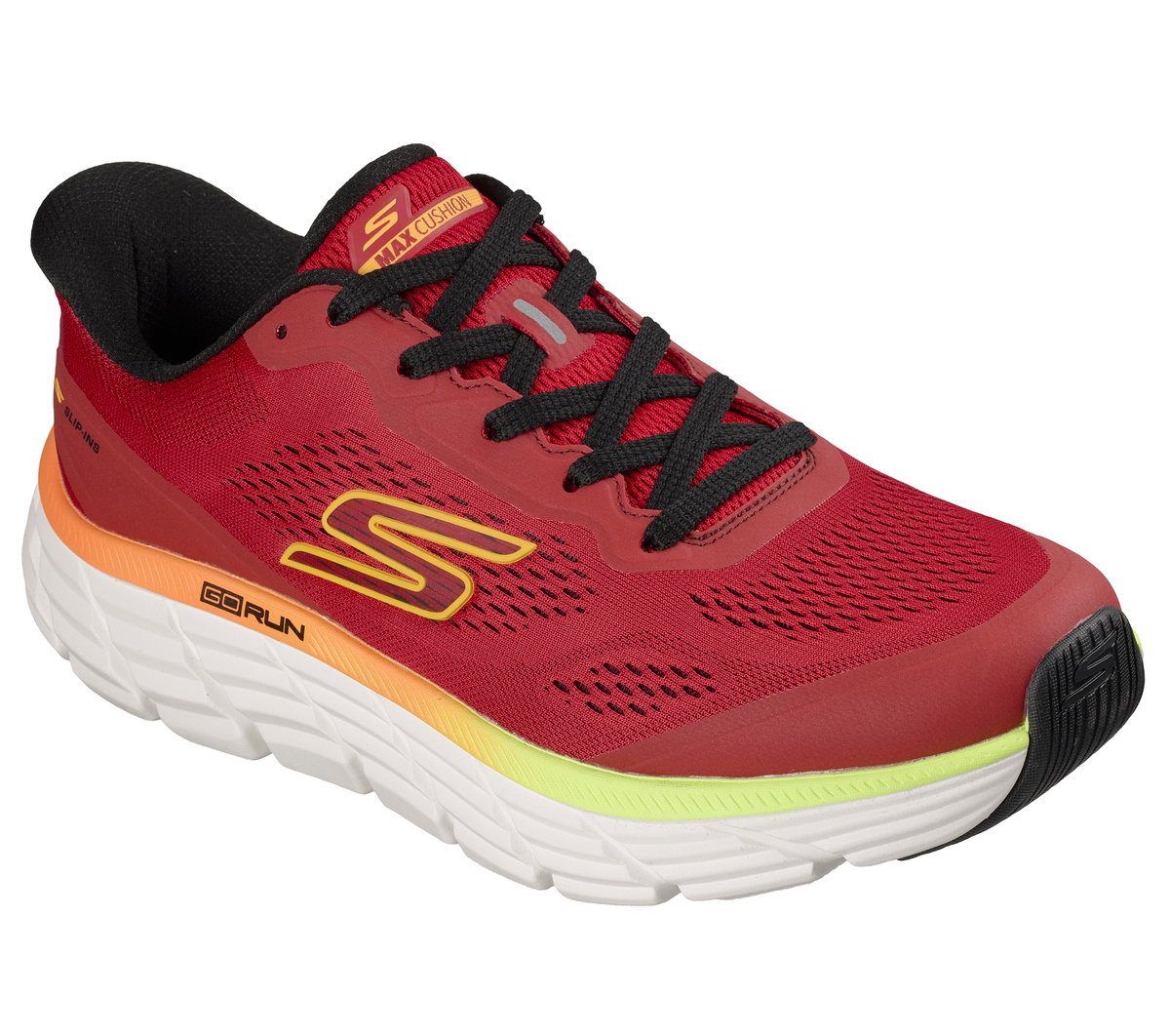 Skechers Slip-ins: Max Flex — RED / BLACK