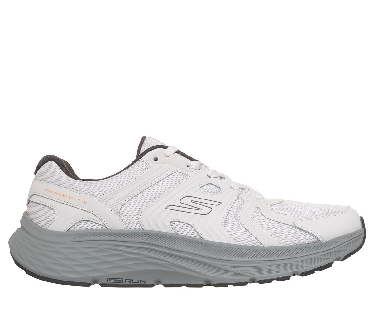 GO RUN Consistent 3 - Core Track — LIGHT GRAY