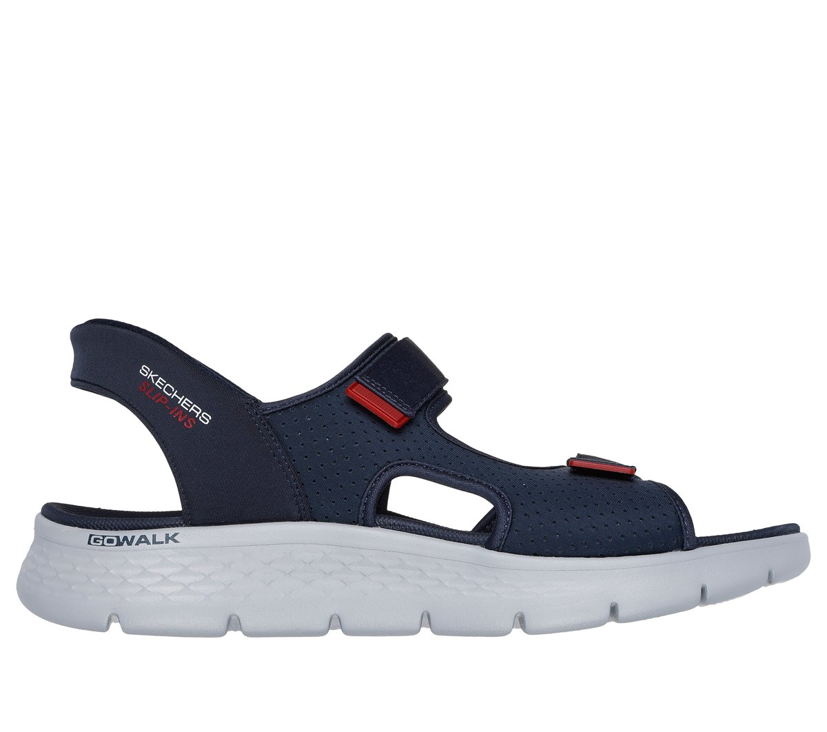 Skechers Slip-ins: GO WALK Flex SD - Easy Entry — NAVY / RED
