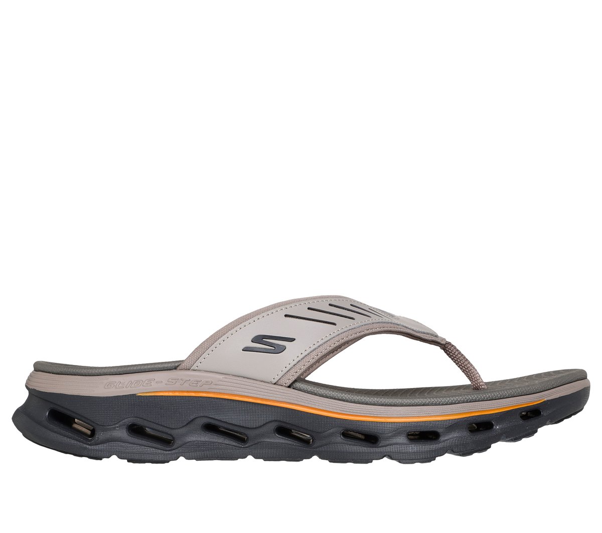 GO WALK Glide-Step 2.0 Sandal - Chandler — DARK TAUPE
