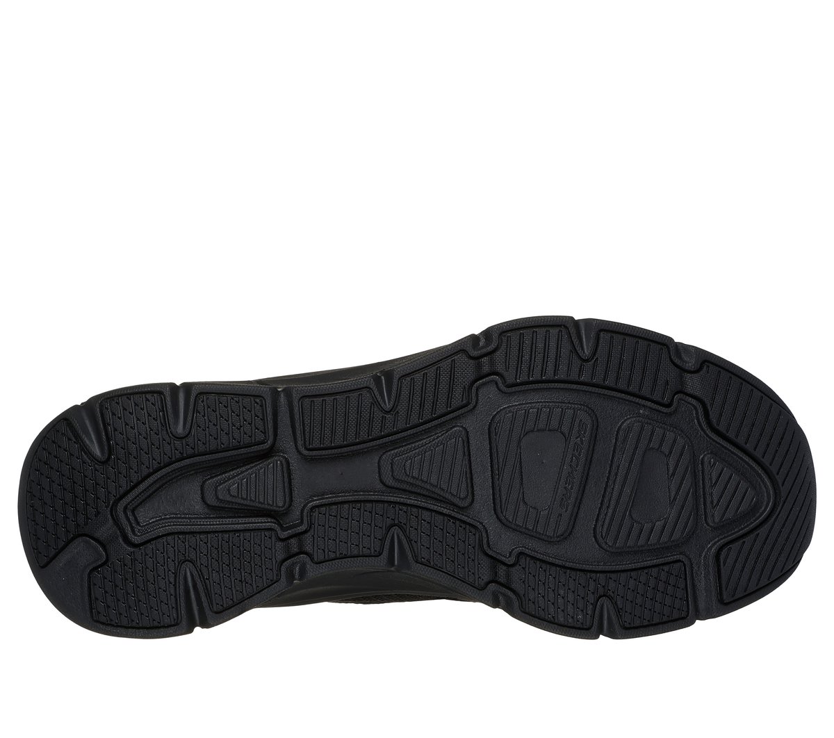 Skechers Slip-ins RF: D'Lux Walker 2.0 - Rezinate — BLACK